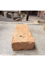 Maison Leon Van den Bogaert Original Antique Terra Cotta Firebrick – Solid Brick for Wall Construction or Flooring