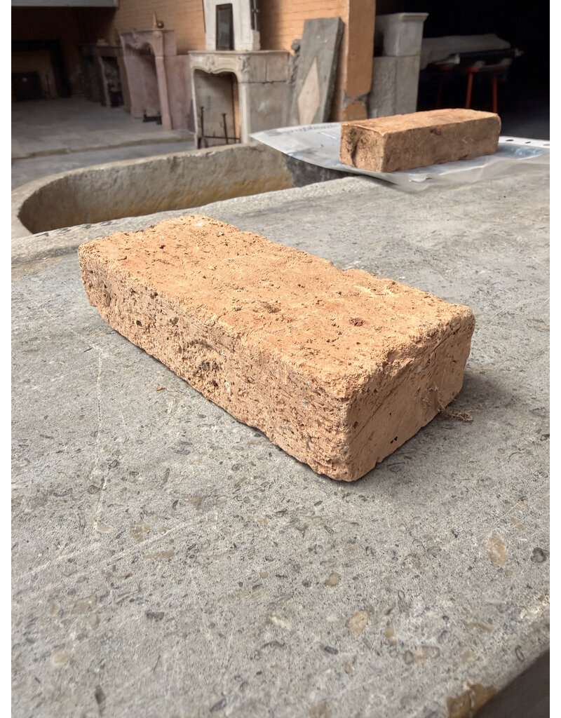 Maison Leon Van den Bogaert Brique Antique Originale en Terre Cuite – Brique Solide pour Constructions de Murs