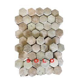 Maison Leon Van den Bogaert Baldosas de terracotta hexagonales francesas recuperadas