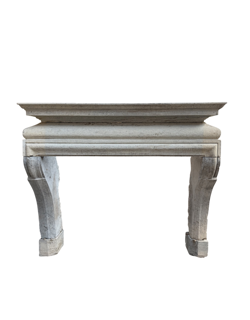 Francés Rústico Estilo Rústico Bicolor Chimenea De Piedra Dura