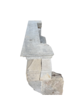 Francés Rústico Estilo Rústico Bicolor Chimenea De Piedra Dura