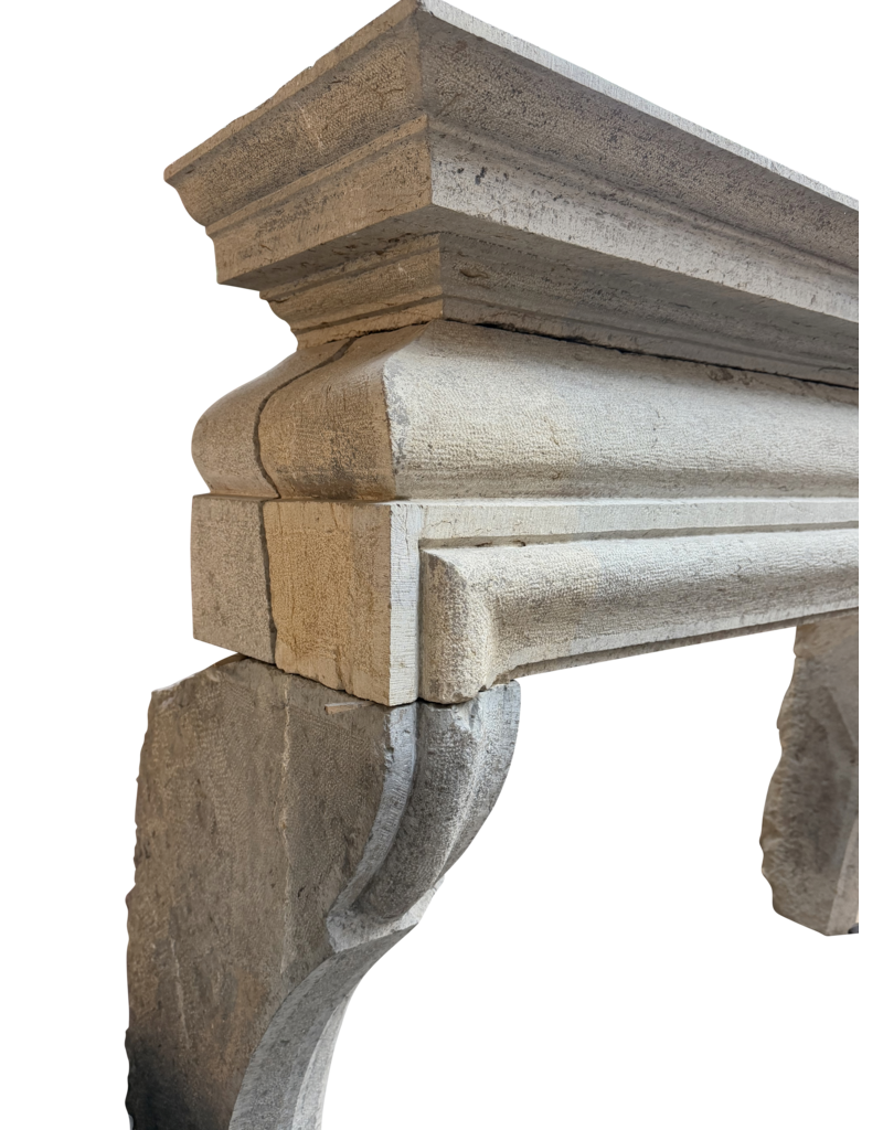 Francés Rústico Estilo Rústico Bicolor Chimenea De Piedra Dura