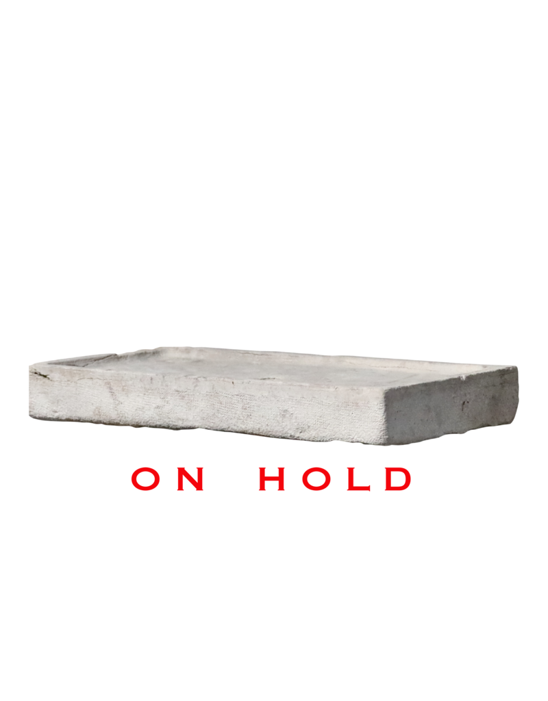 Maison Leon Van den Bogaert Reclaimed Limestone Sink Fragment