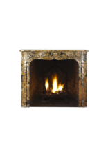 Maison Leon Van den Bogaert Italian Chic Marble Vintage Fireplace Surround