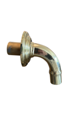 Maison Leon Van den Bogaert Originele Antieke Bronzen Waterteut – Luxe Wanduitloop 19e Eeuw