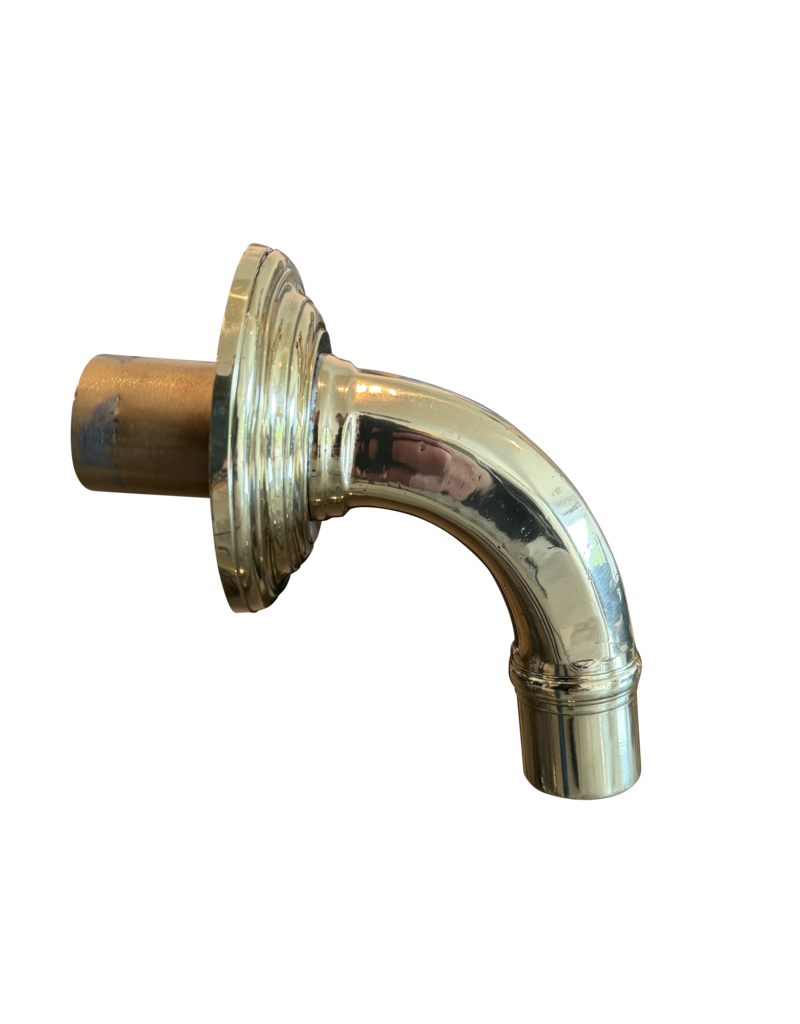 Maison Leon Van den Bogaert Originele Antieke Bronzen Waterteut – Luxe Wanduitloop 19e Eeuw