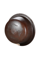 Pot Ancien en Acier – Porte-Bûches Rustique pour Cheminée ou Objet Lumineux Industriel