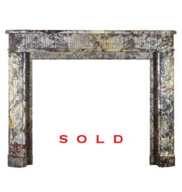 Maison Leon Van den Bogaert 18Th Century Chique French Fireplace Surround