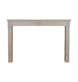18th Century Louis XVI Limestone Fireplace - 160 cm Wide