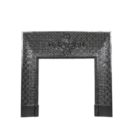 Maison Leon Van den Bogaert Cast-Iron Inner Frame with Mascaron — 117.5 cm