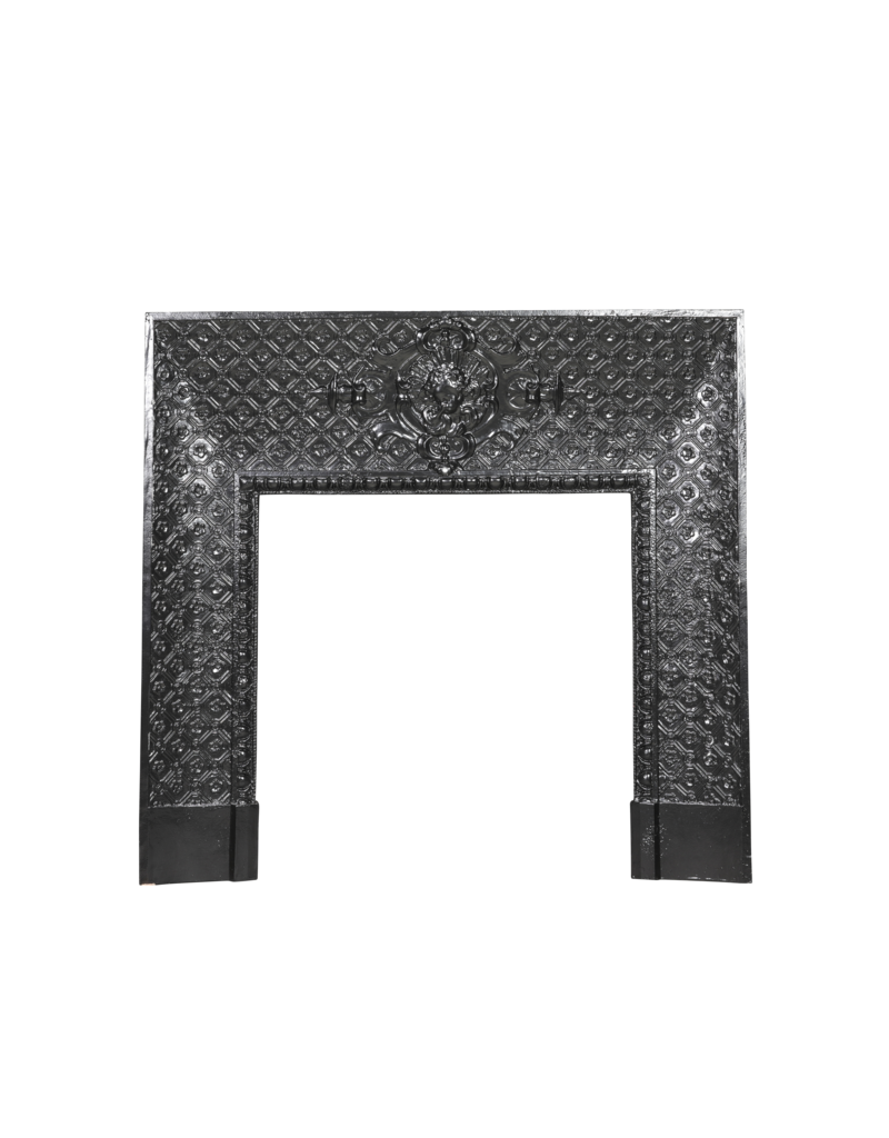 Maison Leon Van den Bogaert Gietijzeren binnenkader in Franse stijl met mascaron — 117,5 cm