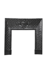 Maison Leon Van den Bogaert French-Style Cast-Iron Fireplace Inner Frame — 117.5 cm