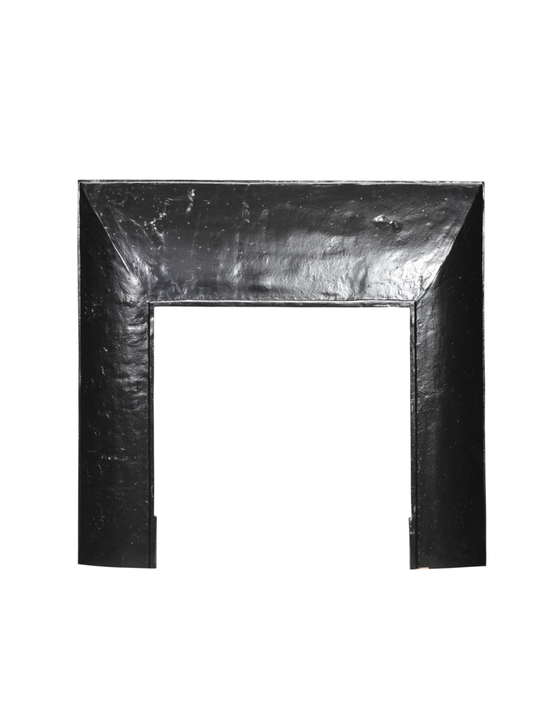 Maison Leon Van den Bogaert Marco interior de chimenea de hierro con mascarón — 117,5 cm