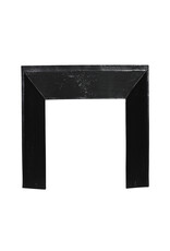 Maison Leon Van den Bogaert Original Old Cast Iron Fireplace Inner Frame with Rosette – 86 cm