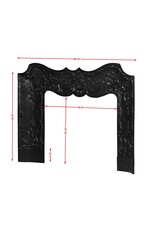 Maison Leon Van den Bogaert Gietijzeren binnenkader in Lodewijk XV-stijl – 122,5 cm