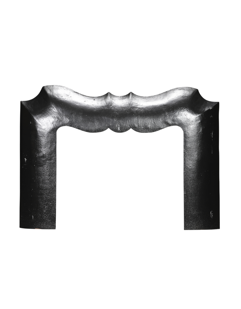Maison Leon Van den Bogaert Contrecœur ancien en fonte de style Louis XV – 122,5 cm