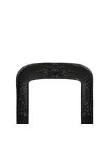 Maison Leon Van den Bogaert Old Cast Iron Fireplace Inner Frame with Oval Rosette – 94.5 cm
