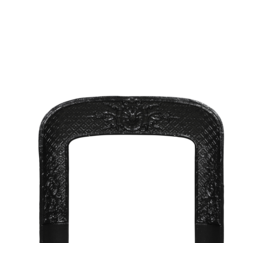 Maison Leon Van den Bogaert Gietijzeren binnenkader met ovale rozet – 94,5 cm