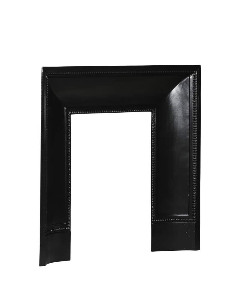 Maison Leon Van den Bogaert Oud gietijzeren binnenkader met parelranden voor sierschouw – 92 cm