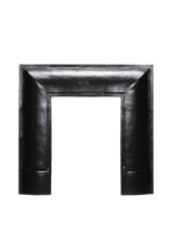 Maison Leon Van den Bogaert Contrecœur ancien en fonte à panneaux unis et perles – 92 cm
