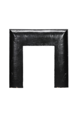 Maison Leon Van den Bogaert Marco interior de chimenea de hierro fundido, 86 cm, estilo Luis XVI