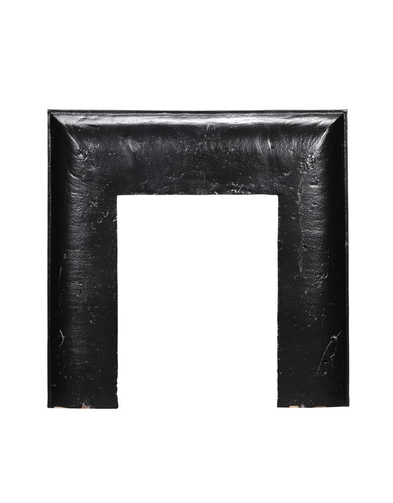 Maison Leon Van den Bogaert Louis XVI Style Cast Iron Fireplace Inner Frame, 86 cm