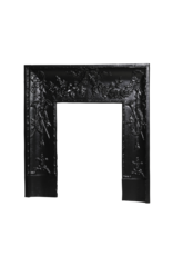 Maison Leon Van den Bogaert Marco interior de chimenea de hierro fundido, 86 cm, estilo Luis XVI