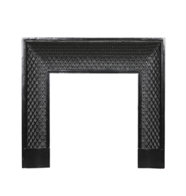 Maison Leon Van den Bogaert Gietijzeren binnenkader met ruitreliëf – 102 cm