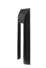 Maison Leon Van den Bogaert Marco interior de chimenea de hierro fundido, 102 cm, con rombos