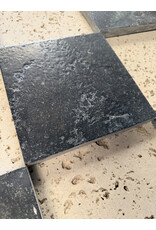 Maison Leon Van den Bogaert Belgian Bluestone Floor Tile – Brushed 20 x 20 cm