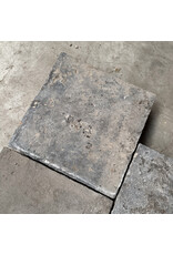 Maison Leon Van den Bogaert Antique Belgian bluestone tiles 38 cm x 38 cm – with hewn edges and beautiful weathering