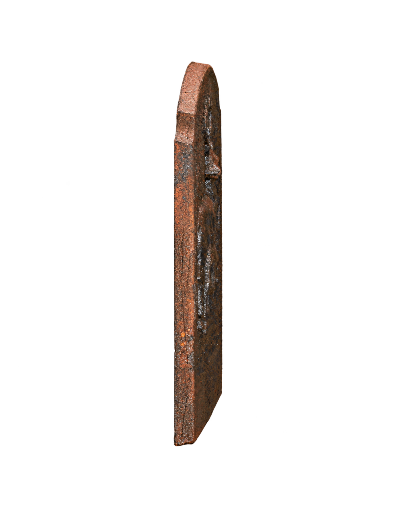 Maison Leon Van den Bogaert Placa de chimenea de hierro fundido con ciervo y cierva – 71 cm x 71 cm