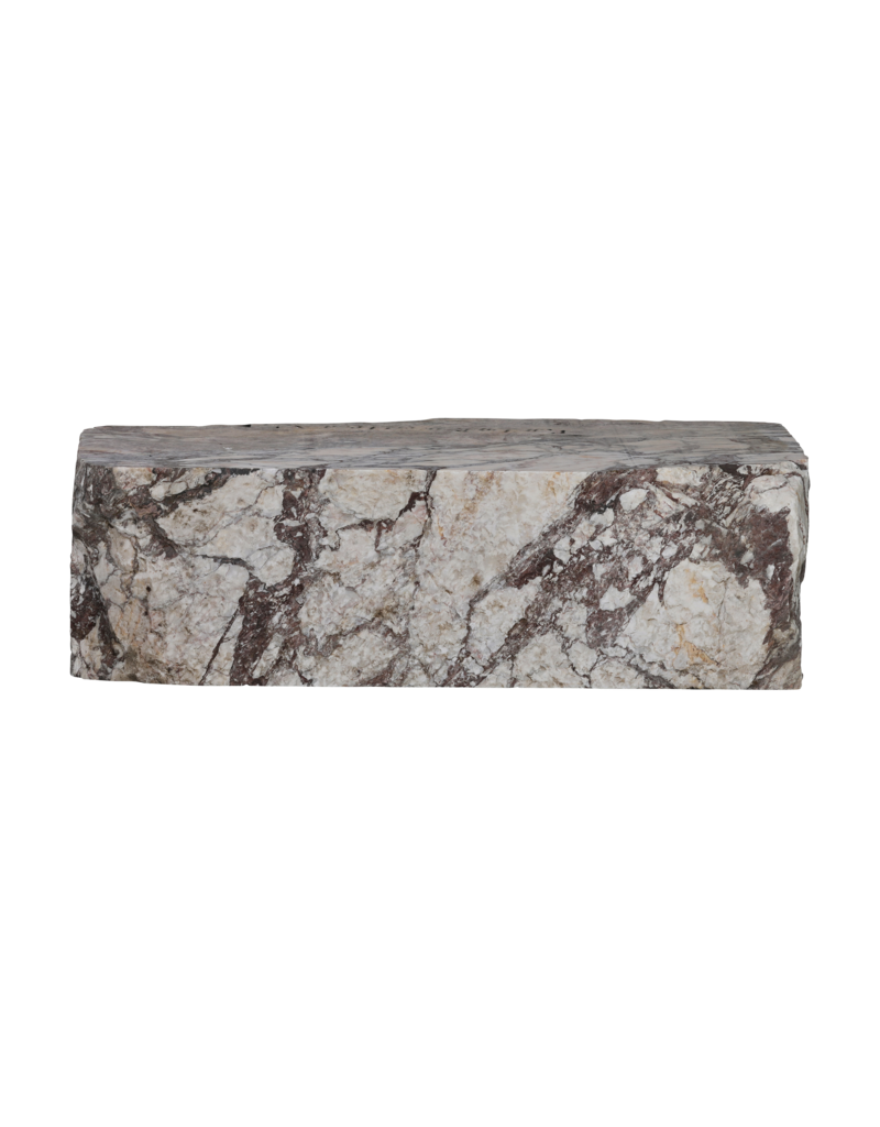 Maison Leon Van den Bogaert Pair of 18th-Century Brèche Violette Marble Blocks – Opéra Garnier