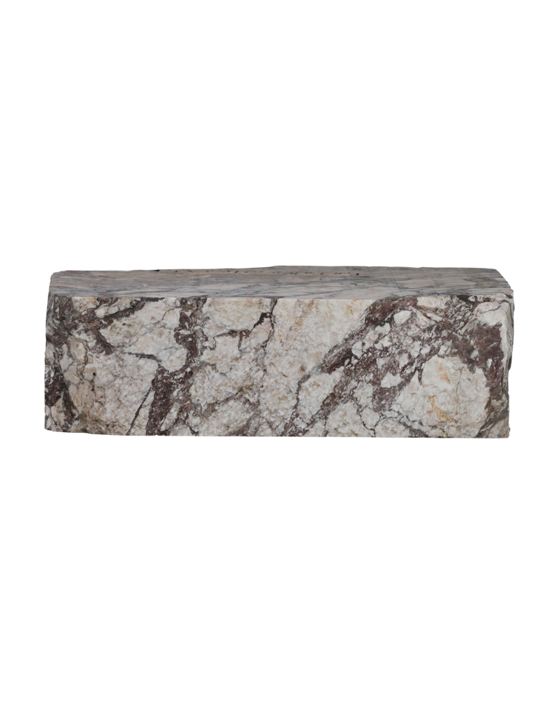 Maison Leon Van den Bogaert Paire de blocs en Brèche Violette du XVIIIe siècle – Rocamat Corgoloin