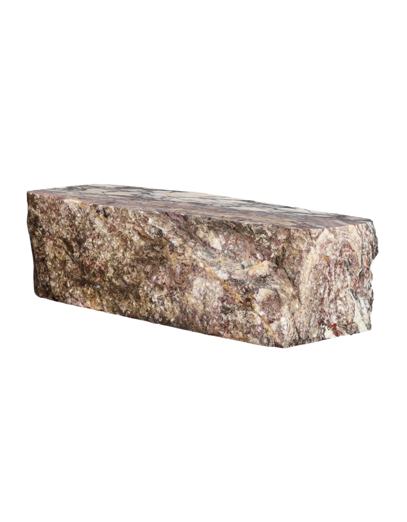 Maison Leon Van den Bogaert Pair of 18th-Century Brèche Violette Marble Blocks – Opéra Garnier