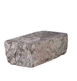 Maison Leon Van den Bogaert Paar antieke Brèche Violette marmerblokken – 18de eeuw