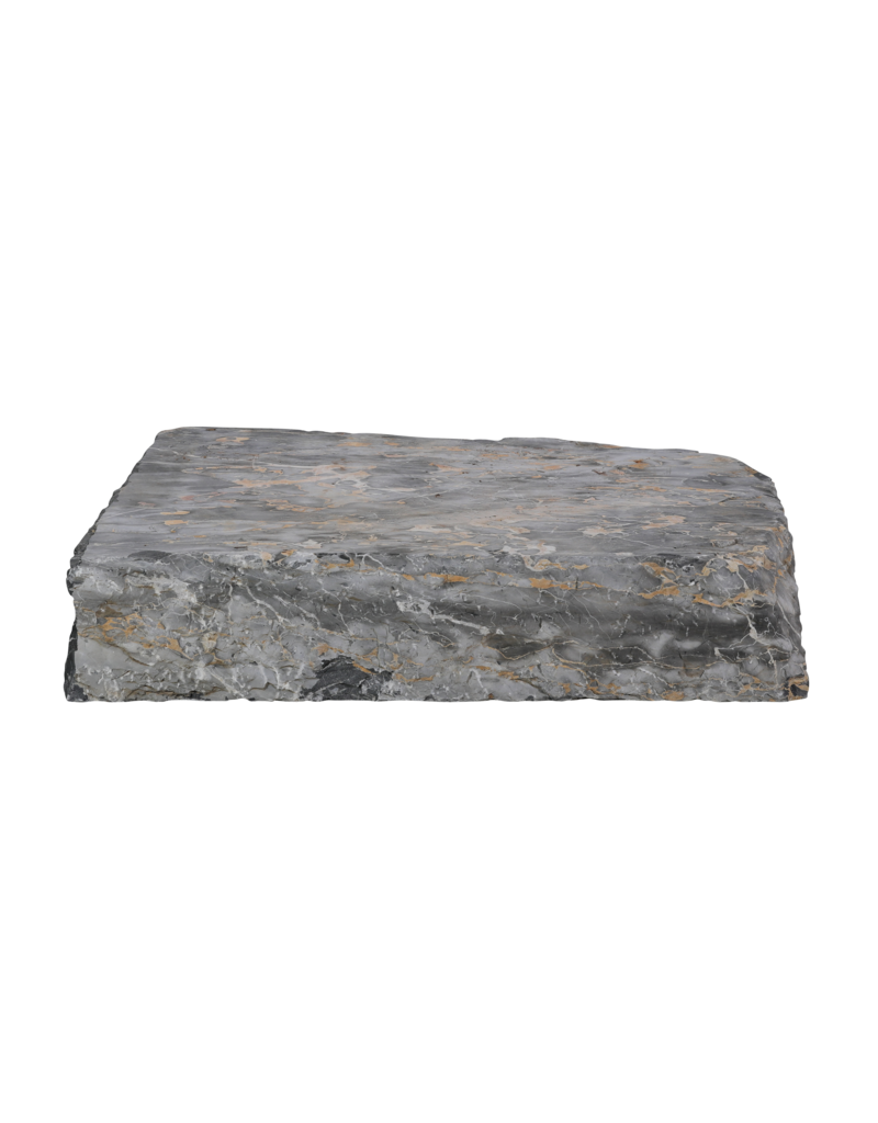 Maison Leon Van den Bogaert 18th-Century Porto d'Oro Marble Block with Golden Veining