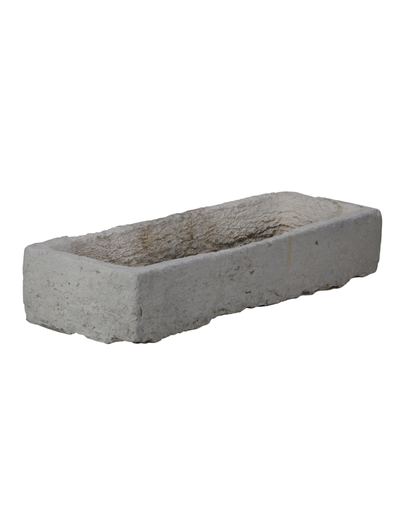 Maison Leon Van den Bogaert Old French Natural Stone Trough – Authentic Sink, Basin or Planter