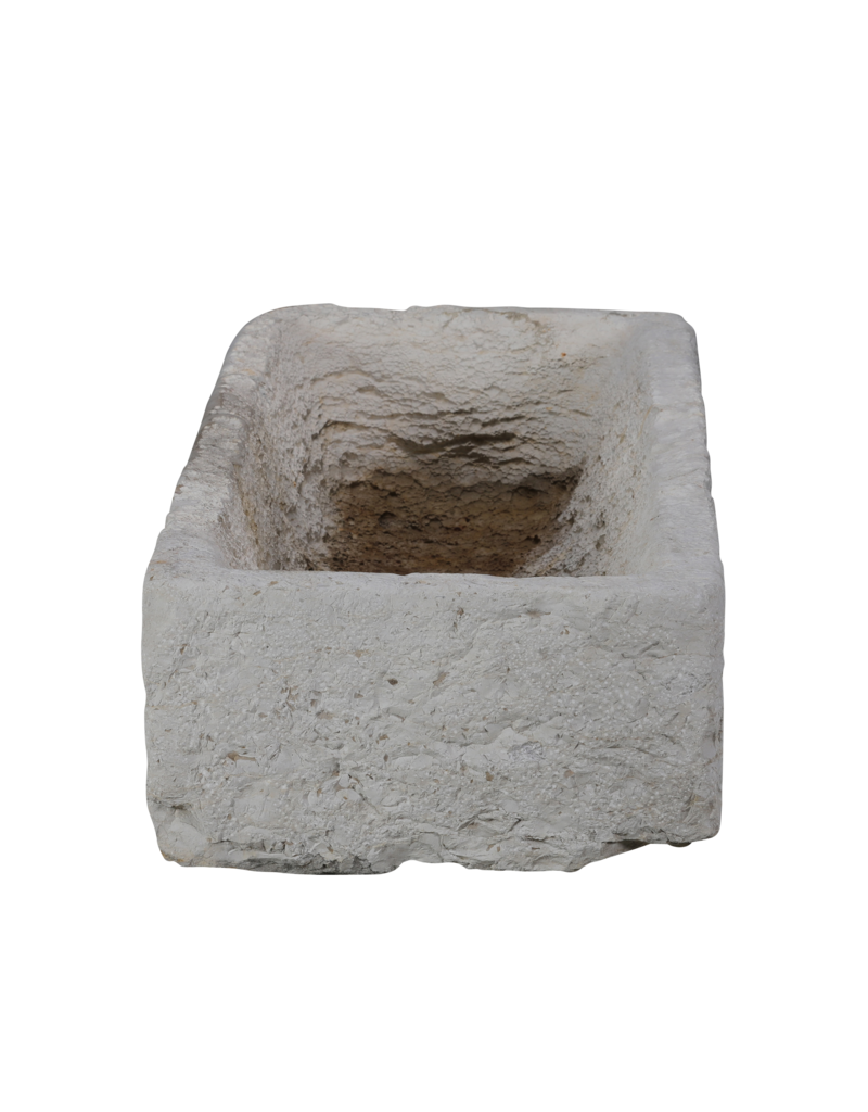 Maison Leon Van den Bogaert Old French Natural Stone Trough – Authentic Sink, Basin or Planter