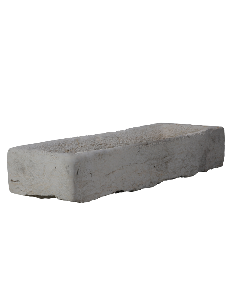 Maison Leon Van den Bogaert Old French Natural Stone Trough – Authentic Sink, Basin or Planter