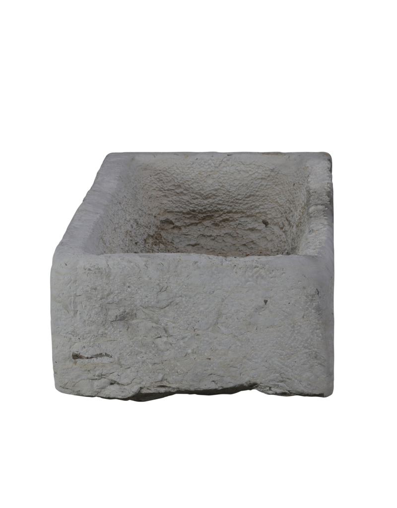 Maison Leon Van den Bogaert Ancienne auge en pierre naturelle française – lavabo, vasque ou jardinière