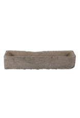 Maison Leon Van den Bogaert Französischer Buxy-Stein Pflanztrog – handbearbeiteter Naturstein 128 cm