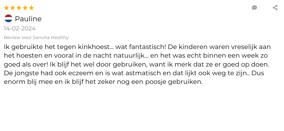 symptomen kinkhoest kinderen ervaringen