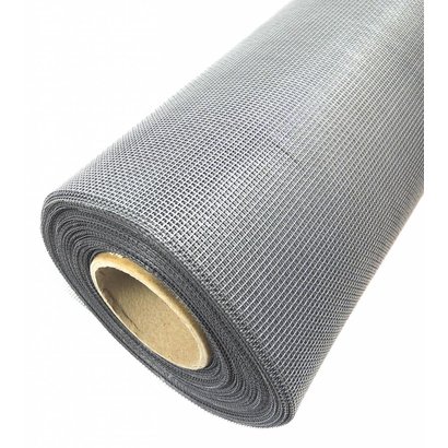 Fliegengitter Gewebe grau Meterware Insektenschutzgewebe Gaze 1,0 m (100 cm) breit