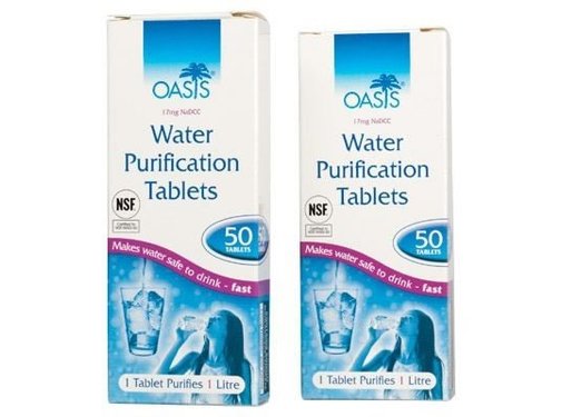BCB Adventure Oasis - Water purification tablets - kills bacteria