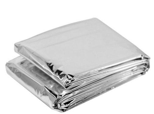 BonQ BonQ Nooddeken - Zilver - 130x210