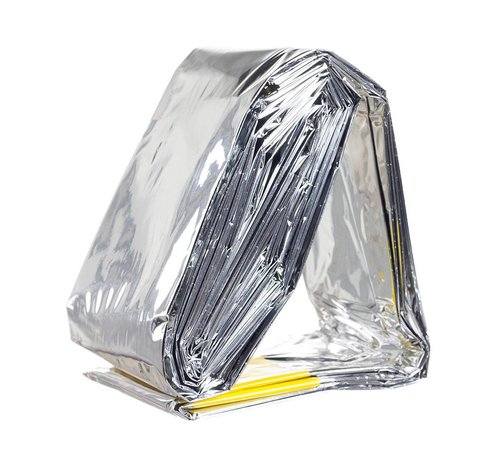 BCB Adventure Noodslaapzak - Zilver - 200X85CM