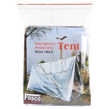 Fosco Fosco Emergency Tent - Zilver - 243x152cm