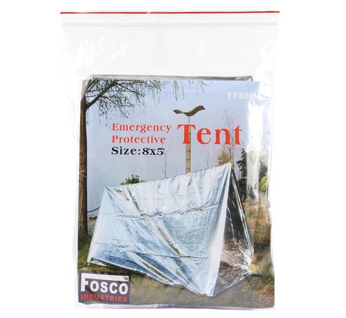 Fosco Fosco Emergency Tent - Silver - 243x152cm