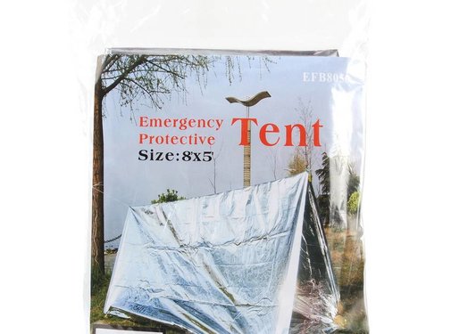 Fosco Fosco Emergency Tent - Zilver - 243x152cm